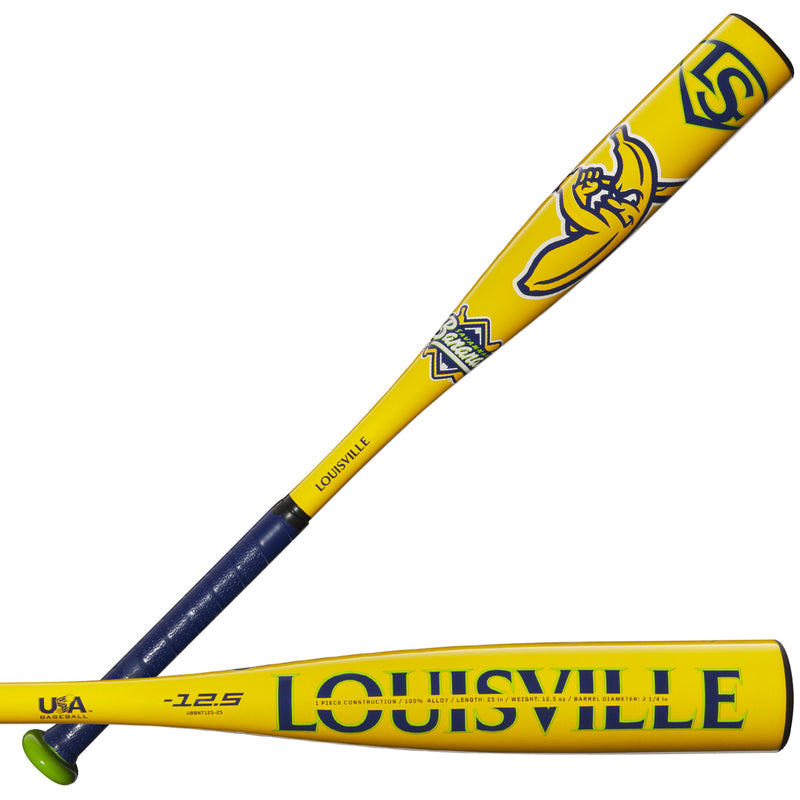 Louisville Slugger Savannah Bananas 2-1/4” USA Tee Ball Bat (-12.5)