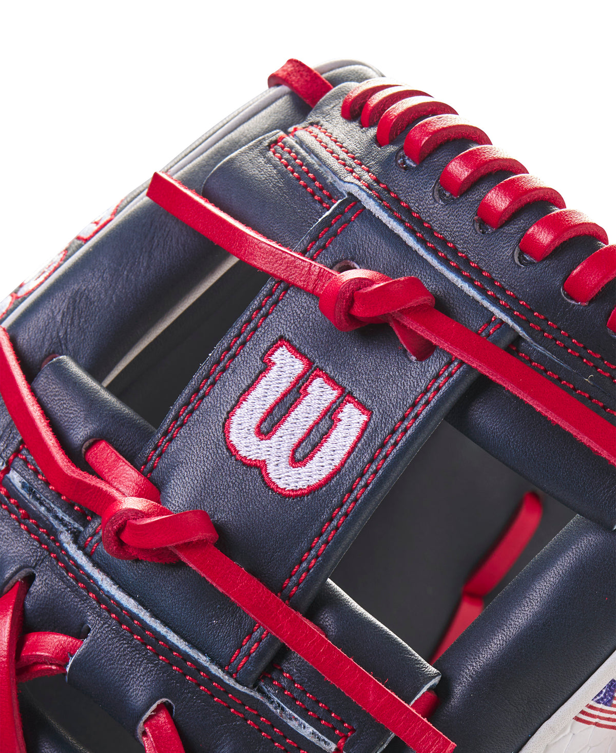 Wilson a2000 red white and blue on sale