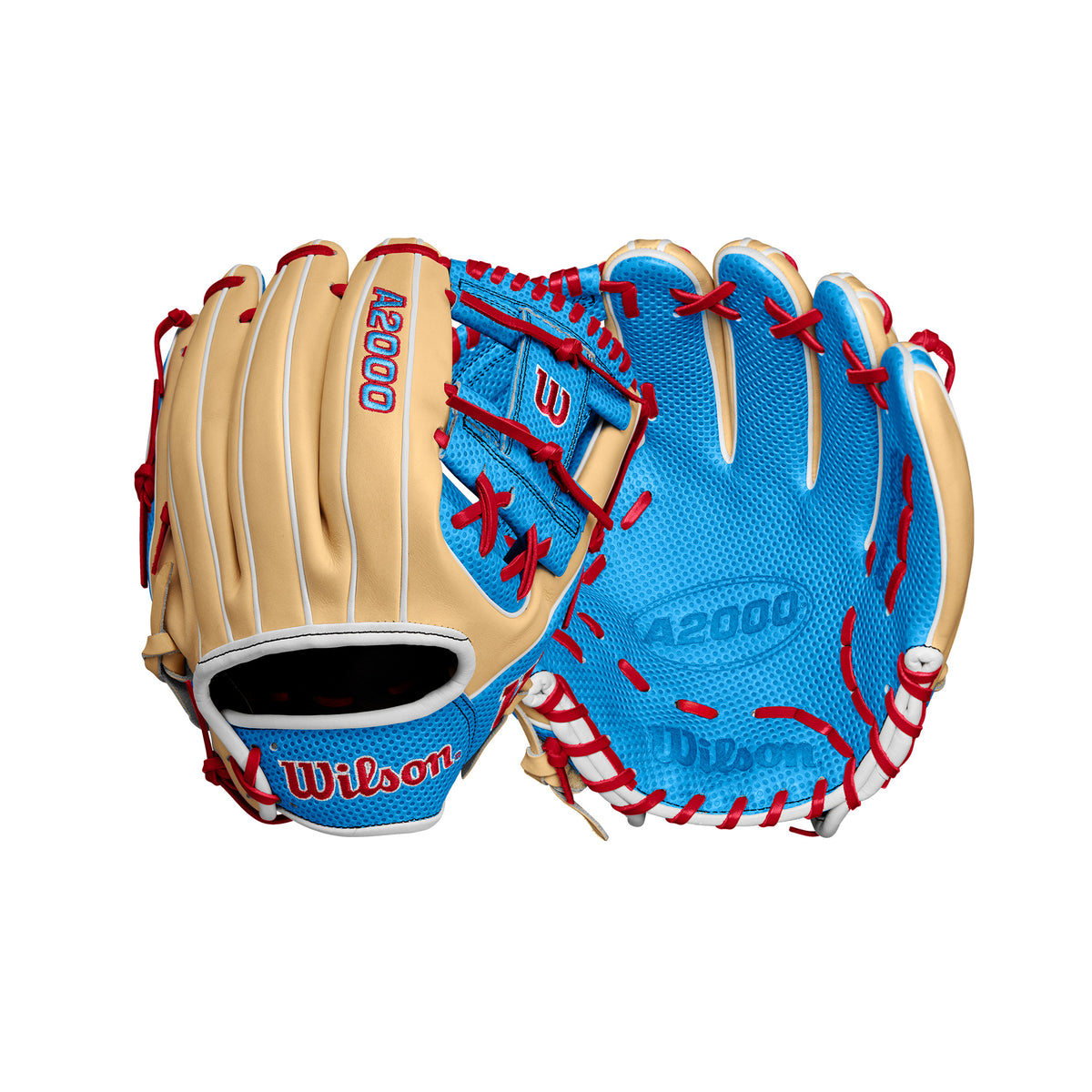 Wilson leather baseball glove store