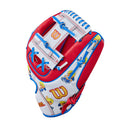 Wilson A450 Youth Backyard Baseball Pablo Baseball Glove - 11.5" - Nutmeg Sporting Goods