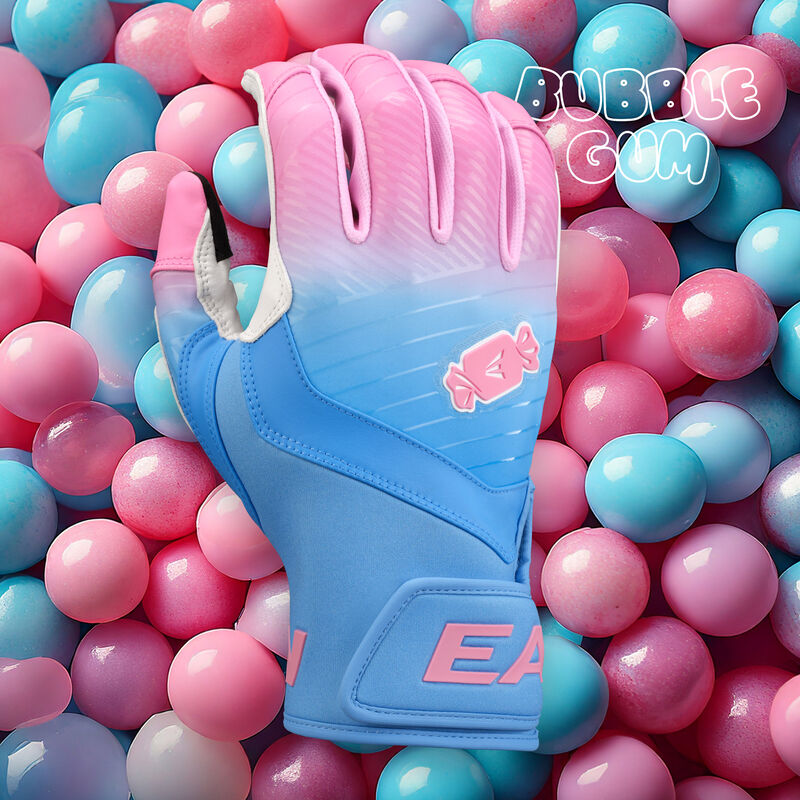 Easton Walk-Off Ethos Bubble Gum Youth Baseball Batting Gloves