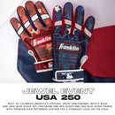 Franklin CFX® Pro USA 250 Jewel Event Adult Batting Gloves
