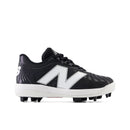 New Balance 4040v7 Black Youth Molded Cleats