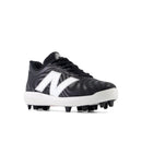 New Balance 4040v7 Black Youth Molded Cleats