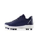 New Balance 4040v7 Navy Youth Molded Cleats