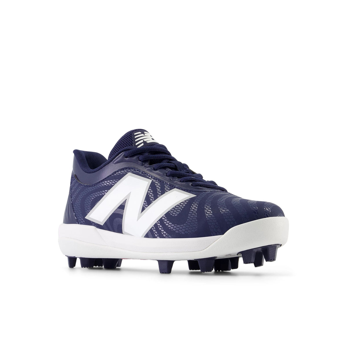 New Balance 4040v7 Navy Youth Molded Cleats