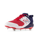 New Balance Fresh Foam 3000v6 Navy/Red Low Metal Men's Cleats
