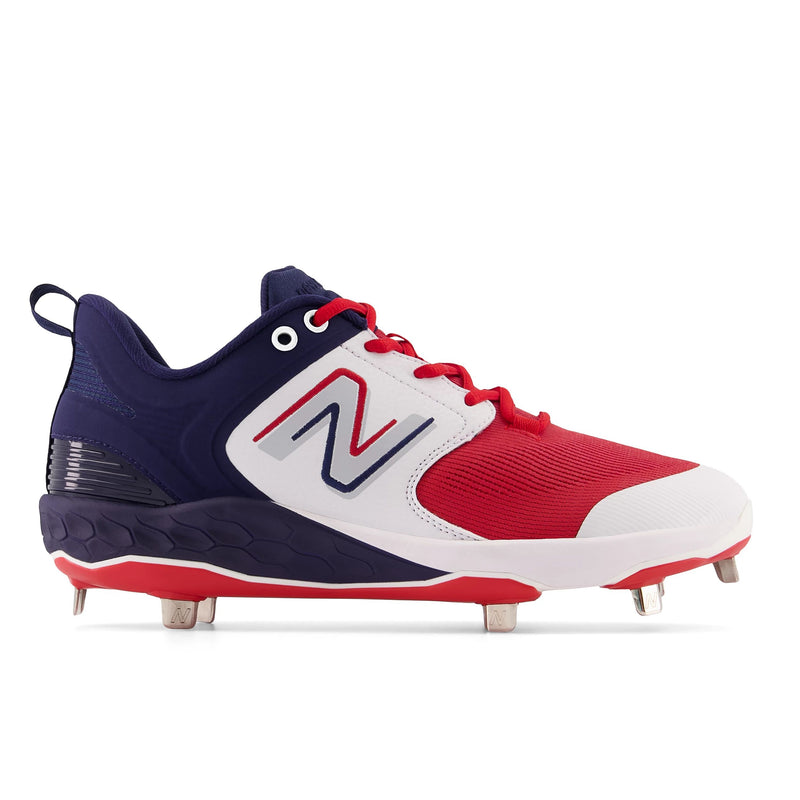 Navy blue and red new balance hotsell