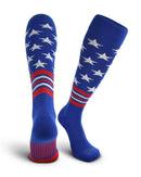 TCK Freedom USA Stars & Stripes OTC Socks