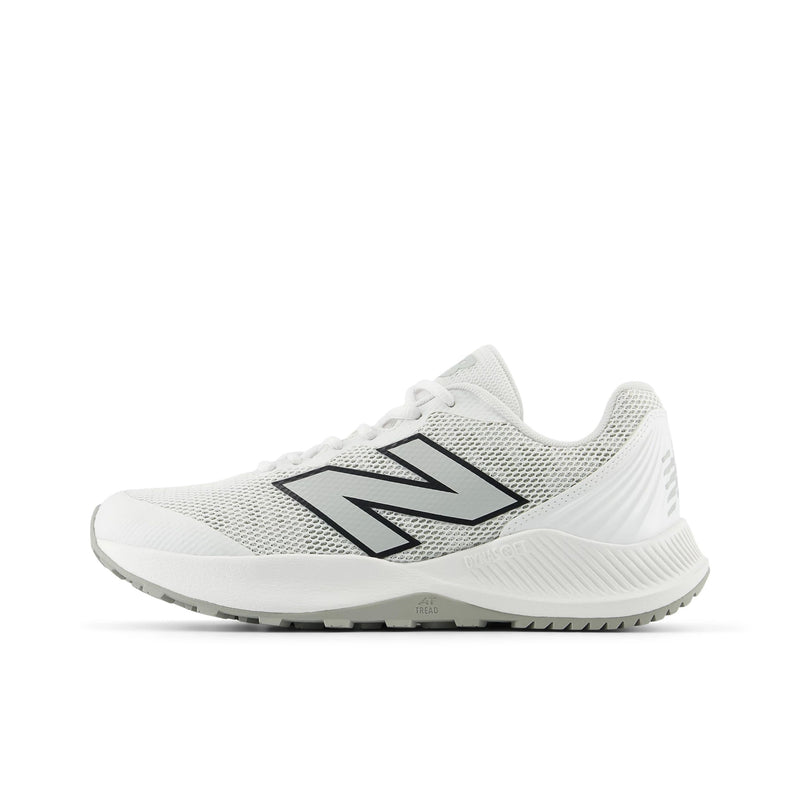 New Balance 4040v7 White Youth Turfs