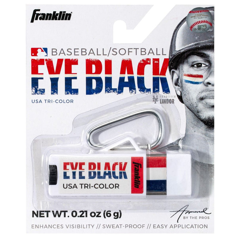 Franklin Baseball/Softball USA Tri-Color Eye Black - Nutmeg Sporting Goods