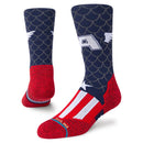 Stance Marvel Captain Crew Socks - Nutmeg Sporting Goods