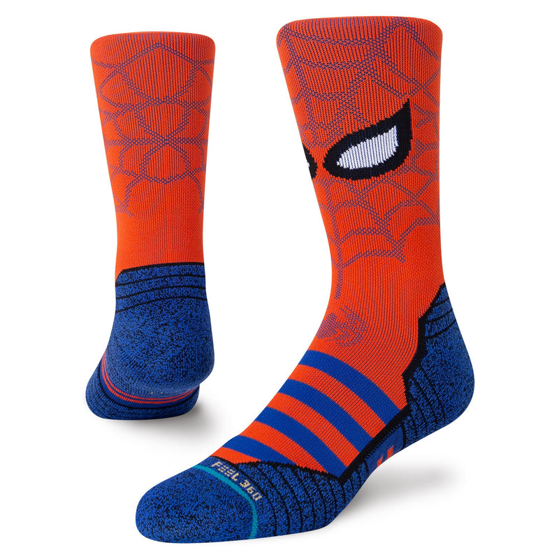 Stance Marvel Spidey Crew Socks - Nutmeg Sporting Goods
