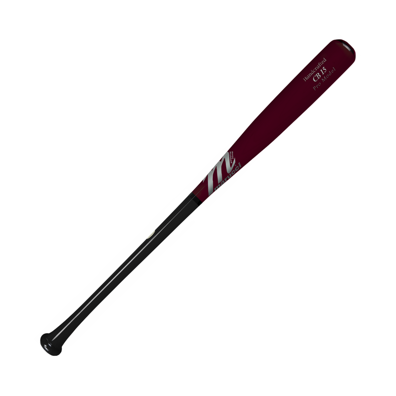 Marucci CB15 Black/Cherry Pro Model Maple Wood Baseball Bat - Nutmeg Sporting Goods