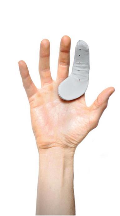 All-Star System 7 D30 Protective Finger Pad - Right Finger - Nutmeg Sporting Goods