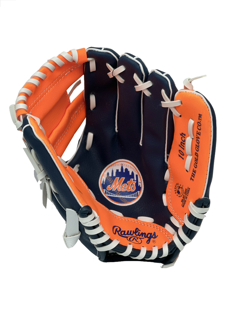 Rawlings New York Mets Tee Ball Glove - 10" - Nutmeg Sporting Goods