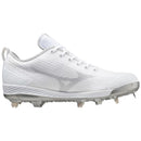 Mizuno Dominant 4 White Low Metal Men's Cleats