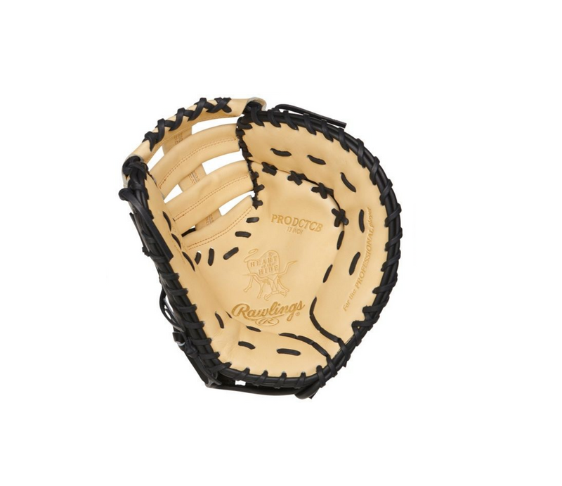 Rawlings Heart of the Hide PRODCTCB First Base Mitt - 13" - Nutmeg Sporting Goods