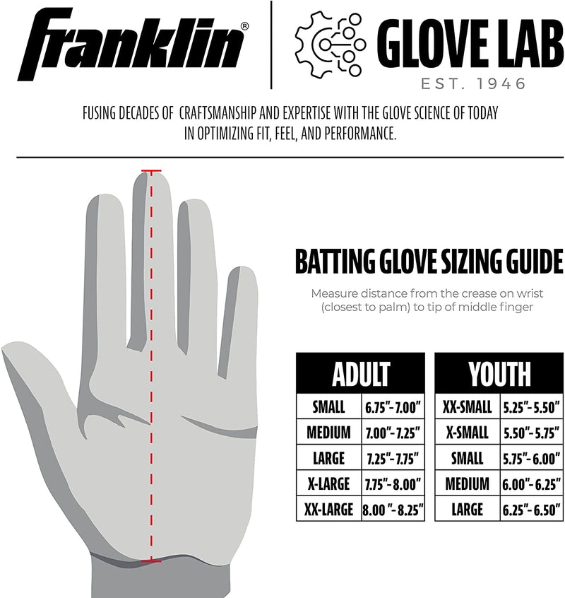 Franklin Powerstrap Infinite Series Adult Batting Gloves