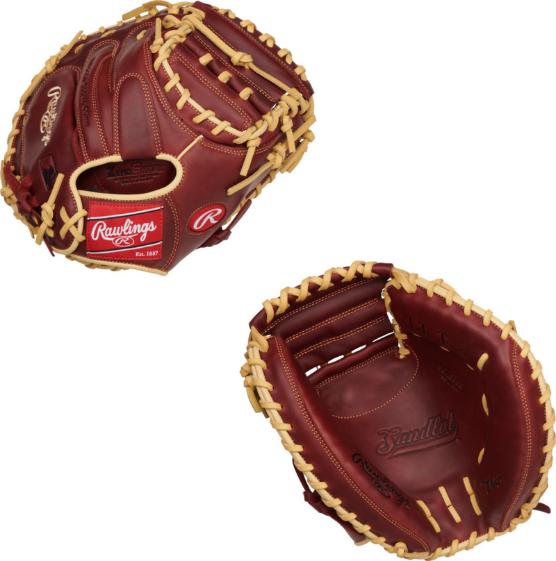 Rawlings Sandlot Series Catcher's Mitt - 33" - Nutmeg Sporting Goods