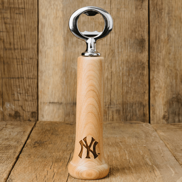 New York Yankees "NY" Season Opener™ | Baseball Bat Handle Bottle Opener - Nutmeg Sporting Goods
