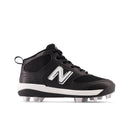 New Balance 3000v6 Black/White Youth Molded Cleats