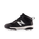 New Balance 3000v6 Black/White Youth Molded Cleats