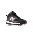 New Balance 3000v6 Black/White Youth Molded Cleats