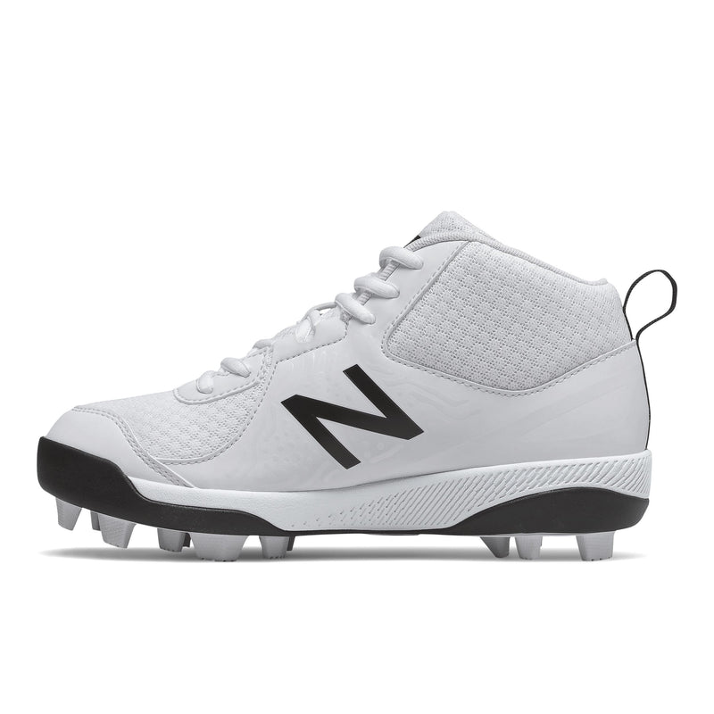 New Balance 3000v5 White Youth Molded Cleats - Nutmeg Sporting Goods