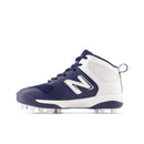 New Balance 3000v6 Navy/White Youth Molded Cleats