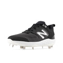 New Balance Fresh Foam 3000v6 Black/White Low Metal Men's Cleats