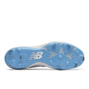 New Balance FuelCell 4040v6 Carolina with White Low Metal Men's Cleats - Nutmeg Sporting Goods