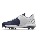 New Balance FuelCell 4040v6 Navy with White Low Metal Men's Cleats