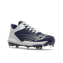 New Balance FuelCell 4040v6 Navy with White Low Metal Men's Cleats