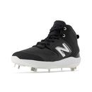 New Balance Fresh Foam 3000v6 Black/White Mid Metal Men's Cleats