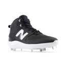 New Balance Fresh Foam 3000v6 Black/White Mid Metal Men's Cleats
