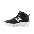 New Balance Fresh Foam 3000v6 Black/White Mid TPU Men's Cleats