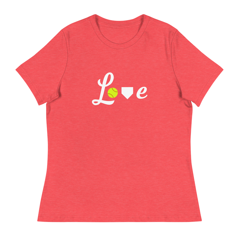 Nutmeg Sporting Goods - Women's Love Softball T-Shirt